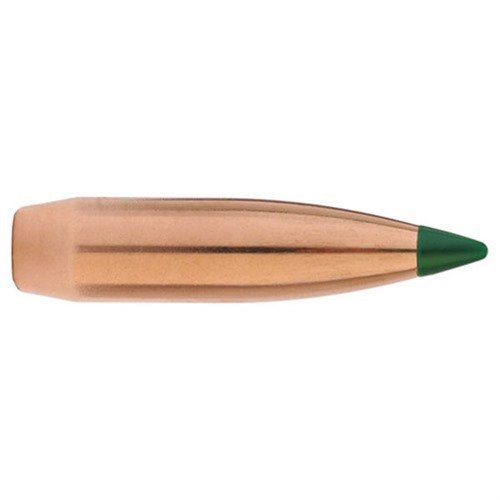 Die 6,5mm Tipped MatchKing Geschosse bieten durch den Polymer-Tip eine verbesserte Ballistik und zuverlässige Zuführung in Magazinfeuerwaffen für höchste Präzision.