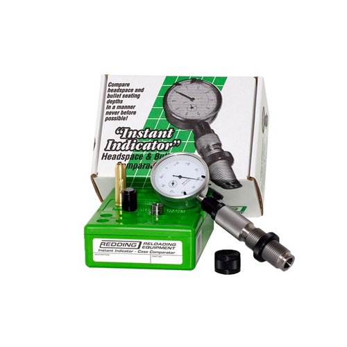 Der Redding 223 Remington Instant Indicator ermöglicht dir präzise Vergleiche von Headspace und Bullet Seating Depth innerhalb von .001" für optimale Munition.