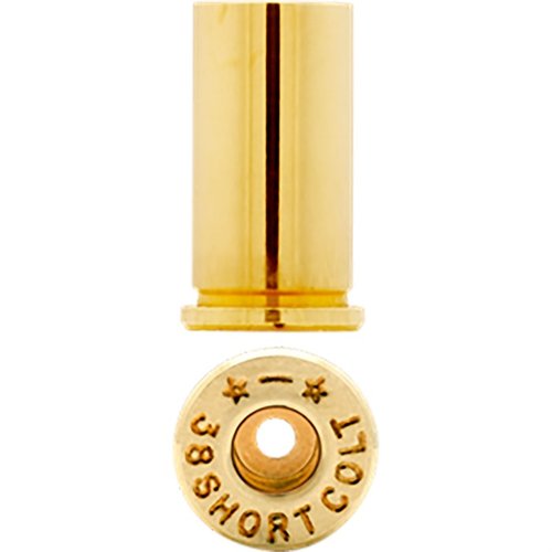 Die 38 SHORT COLT BRASS von STARLINE ist eine hochwertige, verkürzte 38 Special Patrone, die in den meisten .38 Special und .357 Magnum Waffen verwendet werden kann.