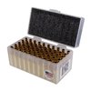.243 Winchester Brass von Peterson bietet 50 hochwertige, gereinigte und angelassene Hülsen, ideal für präzises Schießen mit geringem Rückstoß.