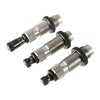 Das Redding Premium Deluxe Die Set bietet dir präzises Nachladen mit einem Carbide Size Button für müheloses Größen und einem Bullet Micrometer für feine Einstellungen.
