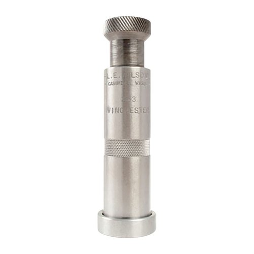 Der L.E. WILSON Chamber Type Bullet Seater sorgt für perfekte Ausrichtung von Geschoss und Patronenlager und bietet damit höchste Präzision beim Laden.