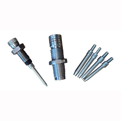 Die L.E. Wilson Expanding Mandrel Sizing Die sorgt für gleichmäßigen Halsdurchmesser bei neuen Hülsen und verbessert die Sitztiefe für präzisere Schüsse.