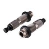 Das Redding Neck Die Set für .22 Creedmoor enthält zwei Präzisionsdies: einen Neck Sizing Die mit Decapping Rod und einen Seating Die mit Crimp-Ring und Bullet Guide.