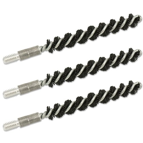 Die PROOF POSITIVE Nylonbürsten von Bore Tech bieten doppelte Borstenanzahl für effektives Reinigen, verhindern Kupferablagerungen und sind ideal für schnelle Reinigung.