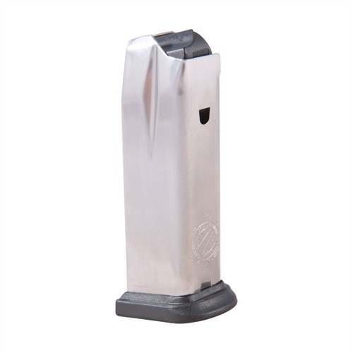 Die XD SUB-COMPACT 9MM Magazine bieten hohe Kapazität, zuverlässige Zuführung und eine polierte Edelstahl-Oberfläche für schnelle, taktische Nachladevorgänge.