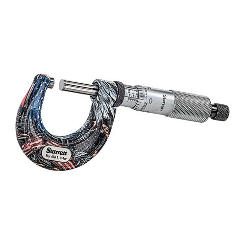 Die Starrett American Pride Outside Micrometer bieten präzise Messungen bis 0,0001 Zoll, robuste Bauweise und einfache Ablesbarkeit für höchste Genauigkeit.