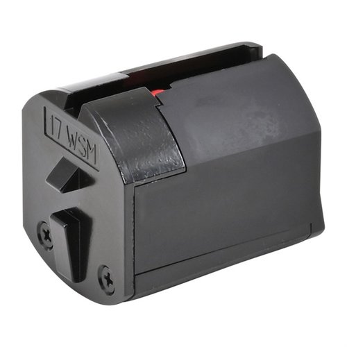 Das SAVAGE ARMS B.MAG 8RD Magazin für die 17 WSM bietet dir eine hohe Kapazität und zuverlässige Leistung, perfekt für deine B.Mag 17 Winchester Super Magnum.
