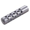 #2 Mündungsbremse Kal. .22 1/2-28 Chrom-Moly silber