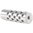 #3 Mündungsbremse .22 Kaliber, Gewinde 9/16-24, Chrom‑Moly, Silber