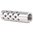 #3 Mündungsbremse .22 Kaliber, Gewinde 9/16-24, Chrom‑Moly, Silber