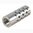 #4 Mündungsbremse .22 Kaliber 5/8-24 Chromoly Silber