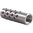 #3 Mündungsbremse Kaliber .22 5/8-24 Edelstahl Silber