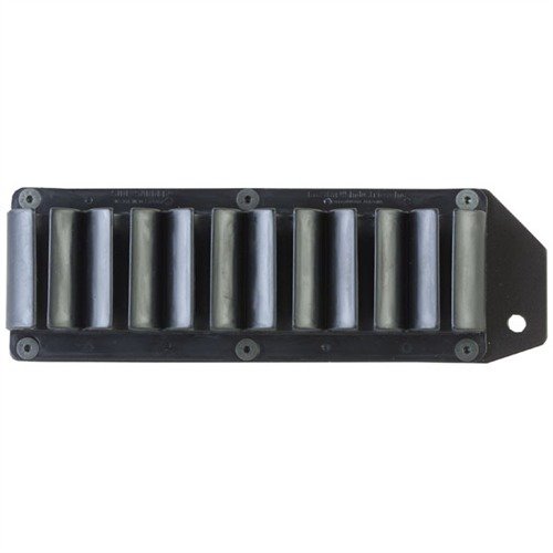Der SIDE SADDLE SHELL HOLDER von LYMAN für die Mossberg 500 bietet schnellen Zugriff auf 6 zusätzliche Schüsse, einfach zu montieren ohne dauerhafte Änderungen.