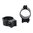1" niedrig (0,35") 11 mm CZ‑Ringe, schwarz