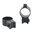 1" HOCH (0,60") 11MM SCHWALBENSCHWANZ-RINGE, SCHWARZ