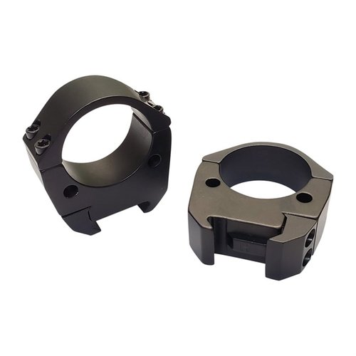 Die Talley Modern Sporting Ringe bieten eine saubere Optik für dein Picatinny-System, aus Flugzeug-Aluminium mit schwarzer Anodisierung, in verschiedenen Höhen.