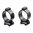 30-mm-Medium-Ringe, mattblau