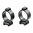 30-mm-Medium-Ringe, mattblau