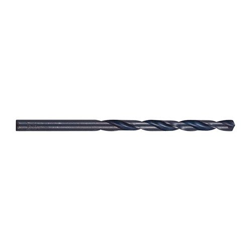 Die JOBBER LENGTH WIRE GAUGE DRILLS aus hochwertigem HSS bieten präzises Bohren mit minimalem Flex und scharfen Kanten für saubere Löcher – ideal für Gunsmithing.