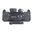 Zweifarbiges 30 mm Rotpunktvisier, schwarz