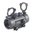Zweifarbiges 30 mm Rotpunktvisier, schwarz