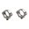 SAKO/TIKKA OPTILOCK Ringe 1" X-LOW, Edelstahl