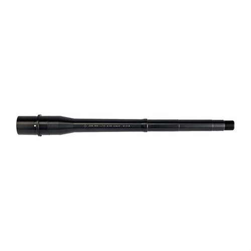 .308 Kammer, 12.5" Tactical Barrel aus 4150 Chrome Moly Vanadium mit QPQ Korrosionsschutz. Ideal für SBR, Maschinengewehre oder Pistolen.