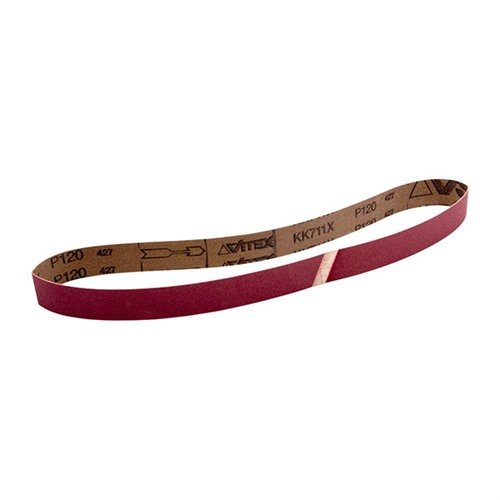 Die 1" x 30" Sanding Belts mit 120 Grit von VSM bieten eine lange Lebensdauer und hervorragende Oberflächenbearbeitung für deine Raytech Sandungsdrums.