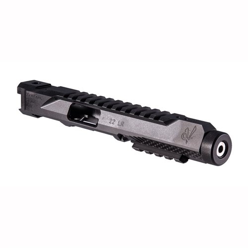 Das Volquartsen LLV Competition Upper verwandelt deine Ruger® Mark IV™ in eine präzise Zielpistole mit 4,5" Edelstahllauf und Picatinny-Schiene.