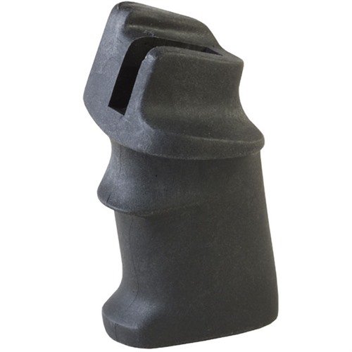 Der AR-15 SPR Handgriff bietet eine verbesserte Handposition für mehr Komfort und Präzision, mit ergonomischem Design, Daumenauflage und rutschfester Oberfläche.