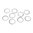 AR-15 Verschlussring / Gasring 9er-Pack