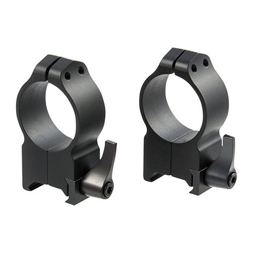 Die MAXIMA Quick Detach Ringe bieten eine robuste, präzise und wiederverwendbare Montage mit einstellbaren Hebeln für perfekten Halt und Nullpunktstabilität.