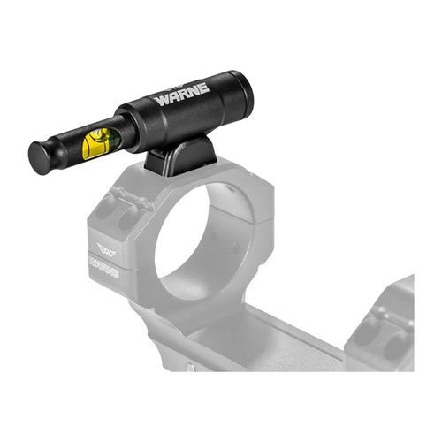 Die Warne Skyline Universal Scope Level sorgt für eine stets waagerechte Zieloptik, während die low-profile Montage dir ermöglicht, auch mit Kimme und Korn zu schießen.