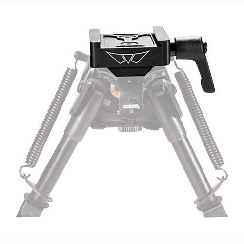 Das ARCA Rail Adapter von WARNE MFG. COMPANY ist eine hochwertige Aluminiumlösung, die es verschiedenen Bipod-Typen ermöglicht, ARCA-Schienen zu nutzen.