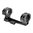 WARNE MFG. COMPANY 34mm 1PC Precision Cantilever MSR Mount 20 MOA Black