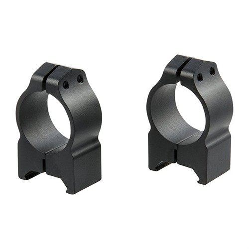 Die MAXIMA FIXED RINGS bieten maximale Stabilität mit 4 Schrauben, breitem Band und einem zuverlässigen Recoil Key für sicheren Halt auf Weaver- und Picatinny-Schienen.