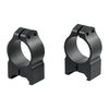 WARNE MFG. COMPANY 1" Medium Fixed Rings Matte Black