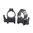 WARNE MFG. COMPANY Maxima QD Rings 1 inch High Matte
