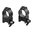 WARNE MFG. COMPANY Maxima QD Rings 1 inch High Matte
