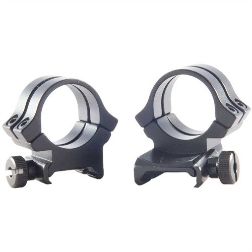 Die QUAD LOCK RINGS bieten dank zwei Kappen pro Basis doppelte Haltekraft, gleichmäßigen Druck und verhindern das Verdrehen des Zielfernrohrs.