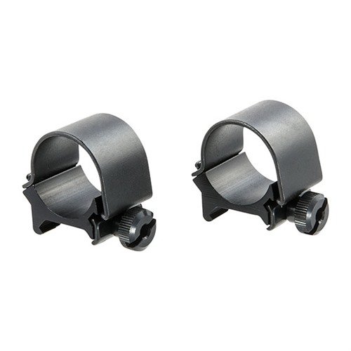 Die TOP MOUNT RINGS von WEAVER bieten eine robuste Aluminium-Basis und Stahlkappen in verschiedenen Höhen für optimale Anpassung deiner Zielfernrohre.