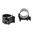 1" mittel, mattblau