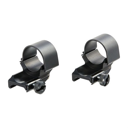 Die TOP MOUNT EXTENSION RINGS von WEAVER bieten eine flexible Augenabstandsanpassung von 3⁄4" und sind in mattem Blau oder Edelstahl erhältlich.