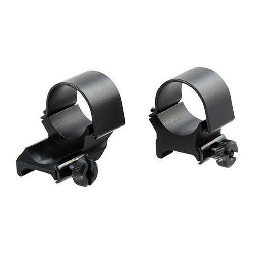Die TOP MOUNT EXTENSION RINGS von WEAVER bieten eine flexible Augenabstandseinstellung von 3⁄4" und sind in mattem Blau sowie Edelstahl erhältlich.