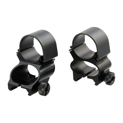 Die SEE-THRU MOUNT RINGS von WEAVER bieten dir eine extra breite, ovale Form für die Nutzung von Eisen- oder Zielfernrohren und passen perfekt auf Weaver Top Mount Bases.