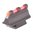 .375" Faseroptik 375N Vordervisier Stahl rot