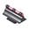 .406" Faseroptik 406M Vorderkorn Stahl rot