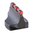 .500" Faseroptik 500W Vorderkorn Stahl rot