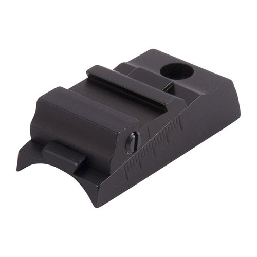 Präzisionsgefertigte Sichtbasen aus rostfreiem Aluminium, einfach einstellbar und ohne Dovetailing am Lauf. Ideal für .730-.830" Durchmesser.